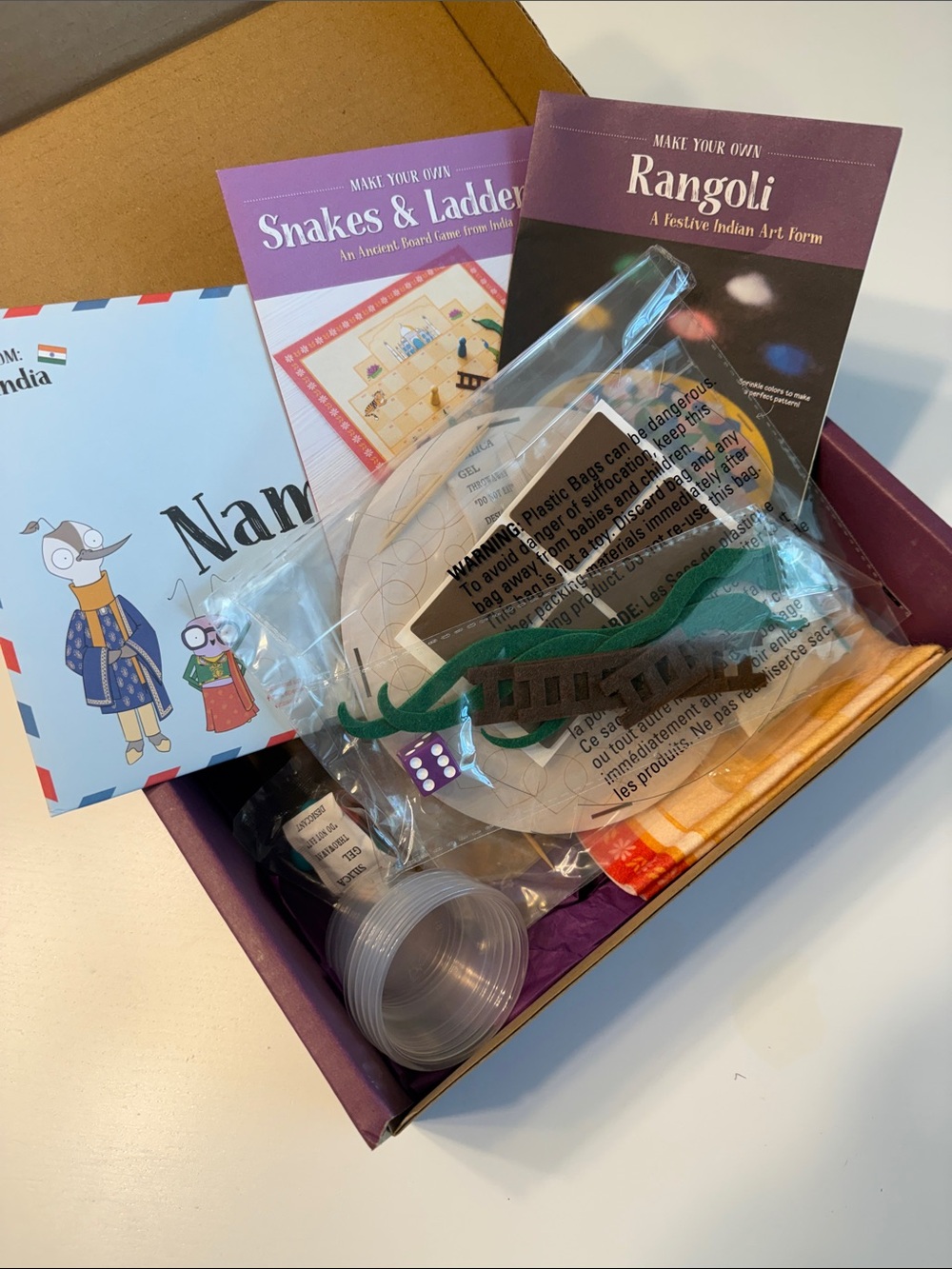 KiwiCo Atlas Crate India STEAM Craft Complete Kit for Kids Educational NWOT